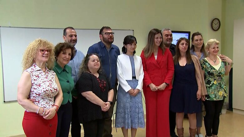 聴覚障害者支援施設を訪問　5月29日