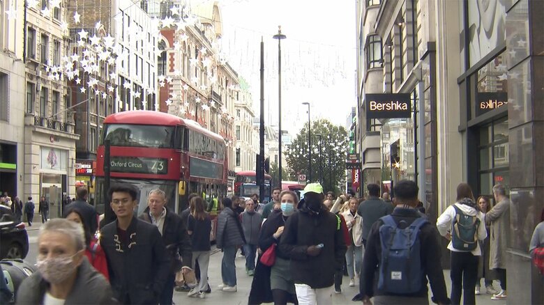 「オミクロン株」ロンドンなど欧州で感染拡大