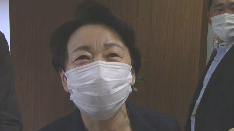 記者に対し「そういう不条理なことがある」と語る山谷議員