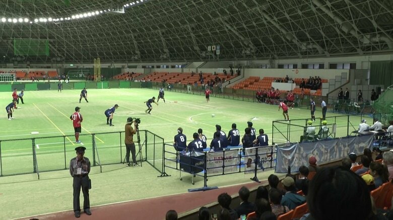 フットソフトボール競技