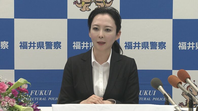 福井県警の本部長に就任した増田美希子氏（47）