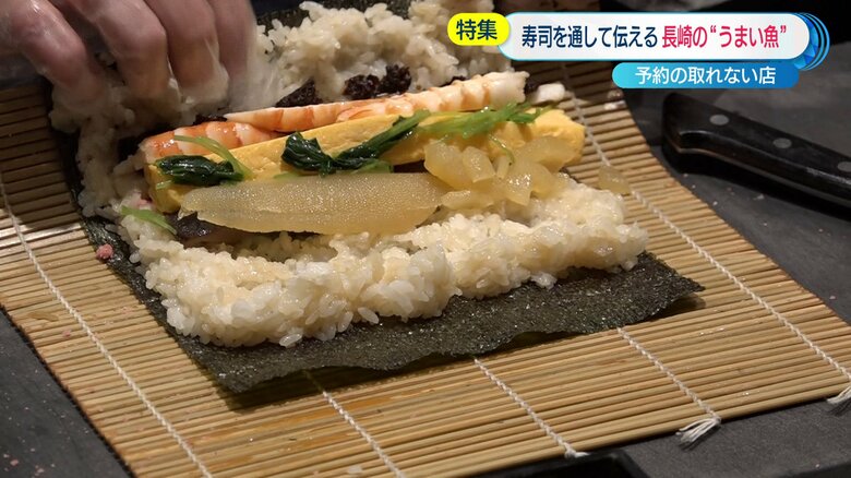 徹夜で1000本を作る恵方巻き