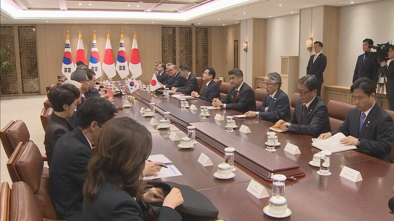 韓国で行われた日韓首脳会談（2023年5月）