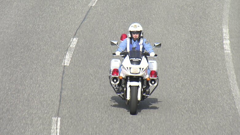 「交通事故を防ぎたい」大谷巡査長の取り締まりは続く