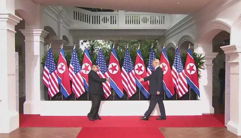 2018年6月　米朝首脳会談