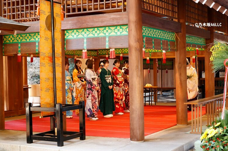 乃木神社・本殿の様子1