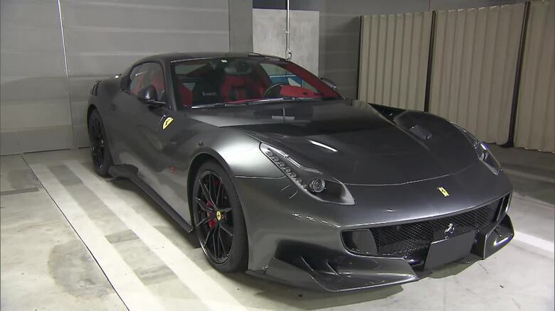 公売されるフェラーリ