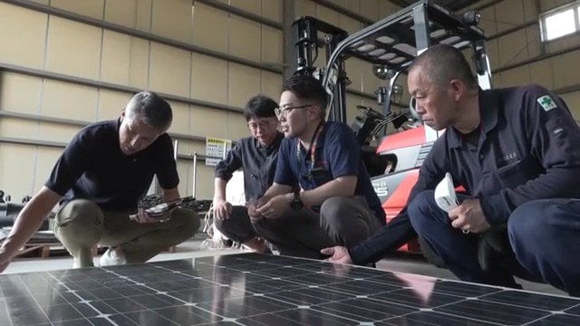 視察の様子