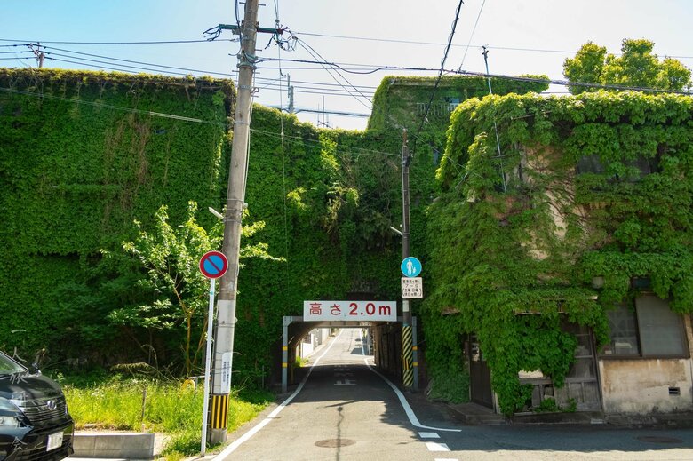 福岡県　鉄道橋跡（2025年4月撮影）