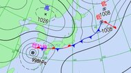 関東甲信地方では「警報級の大雨」の可能性　関東地方南部80ミリ、甲信地方60ミリ、伊豆諸島80ミリ（25日午前6時からの24時間予想降水量　多い所で）