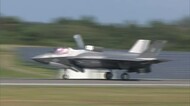 【米軍機緊急着陸】6日正午過ぎに轟音とともに2機が離陸(島根県益田市・石見空港)