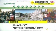 新たに6人のコロナ クラスター休校中の鶴岡東高は5/11に再開