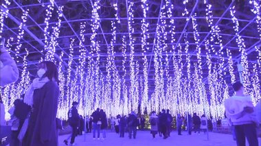 鬼滅の世界!光る藤棚・東京の空にオーロラ! 進化が止まらない冬の最新絶景イルミネーション