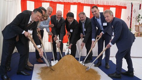 大英図書館で2000億円超の再開発　日本企業が手がけ2032年完成予定　日本式の地鎮祭も