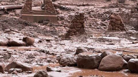 アメリカ西部グランドキャニオンで大規模洪水　男性1人死亡、15人安否不明　日本人の情報なし　大雨による鉄砲水