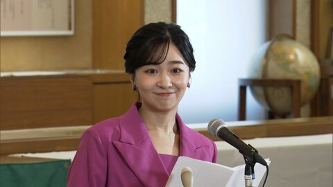 佳子さま「必ず実を結ぶ」　ガールズメッセ少女ら表彰