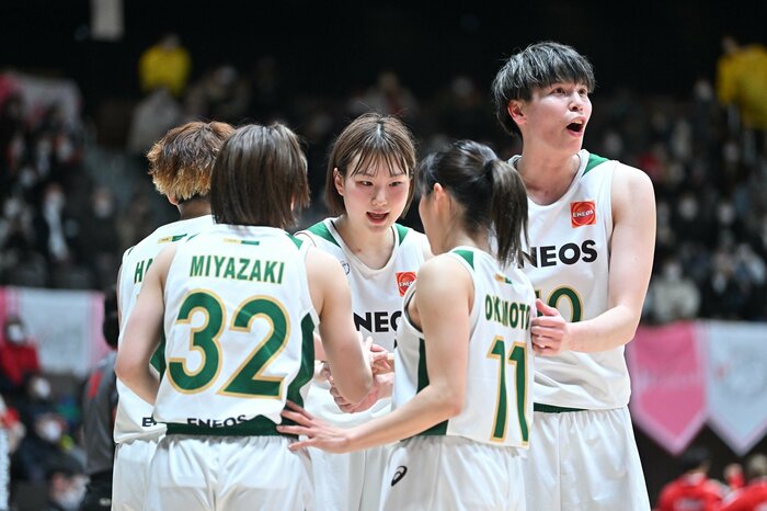 持ち前の爆発力を発揮し勝利したENEOS(3月6日、富士通戦より)