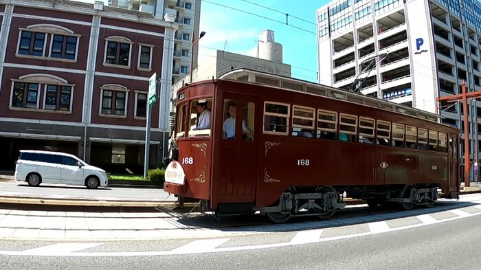 168号は年に数回、まちなかを走る予定だ