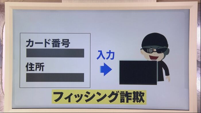 カード番号やパスワードなどが盗まれる「フィッシング詐欺」