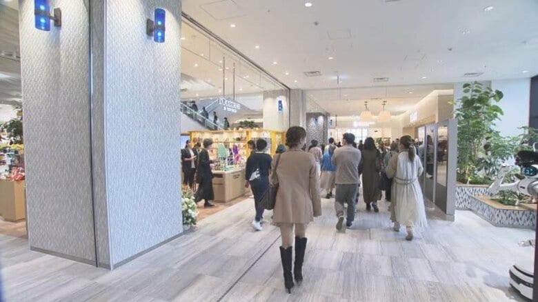「新館」効果が鮮明に　アミュプラザ長崎の３月期売上が３割増｜FNNプライムオンライン