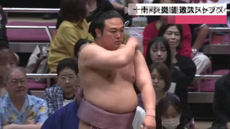 大相撲夏場所　炎鵬連敗ストップ　大森無傷の4連勝｜FNNプライムオンライン