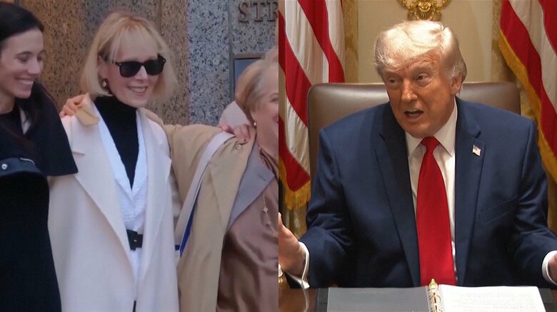 “トランプ大統領から性的暴行”提訴した女性に対し司法省が刑事捜査開始　アメリカメディア「政敵とみなす人物標的にする最新の動き」｜FNNプライムオンライン
