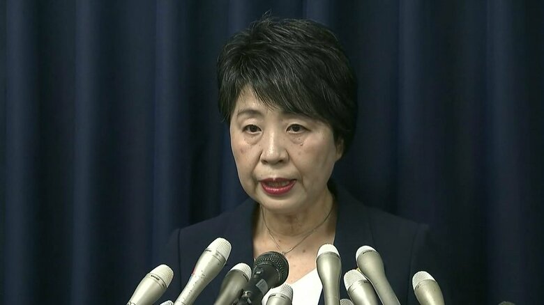 松本元死刑囚らの死刑執行に際して開いた臨時会見(2018年7月)