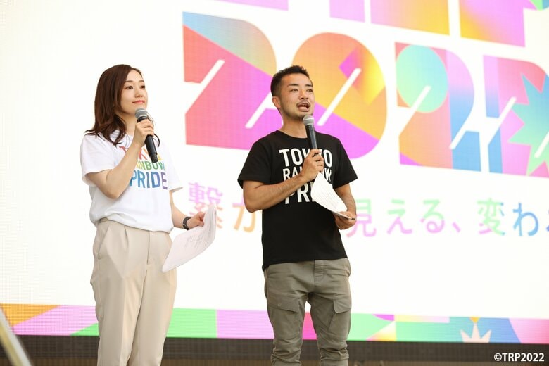 杉山文野さん（右）はTRPをけん引してきた1人