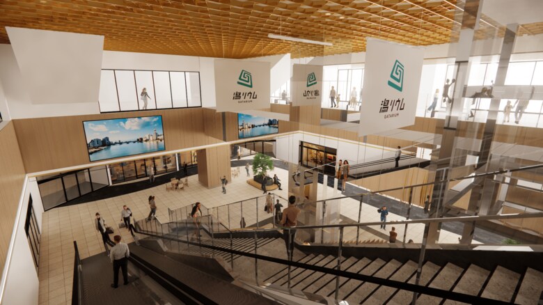 ガタリウム(提供:JR東日本新潟シティクリエイト)