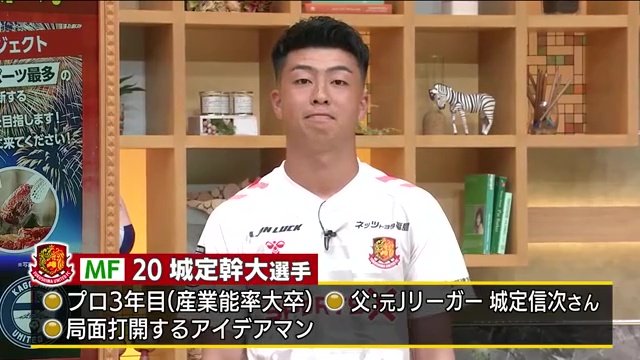 福島ユナイテッドFC・城定幹大選手