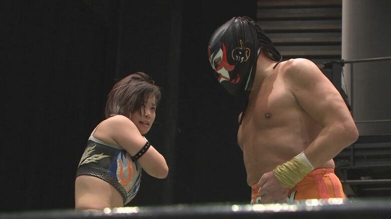 ザ・グレート・サスケ選手とのシングルマッチ