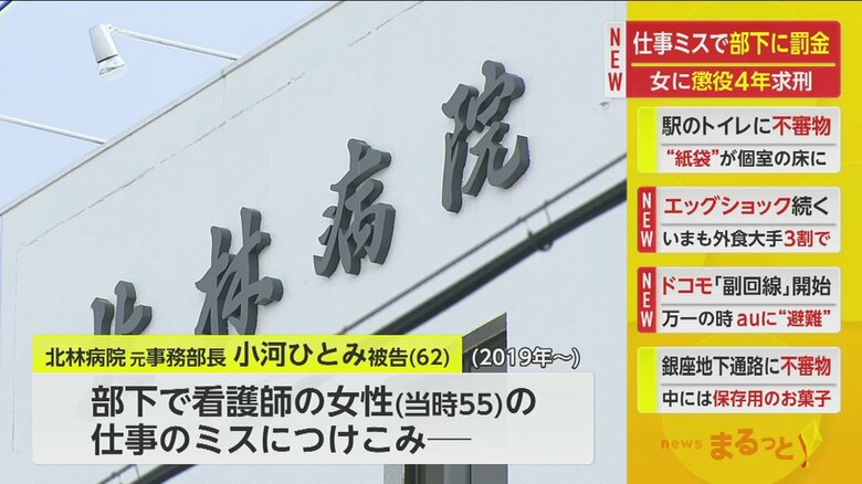 事件があった北林病院（名古屋市）