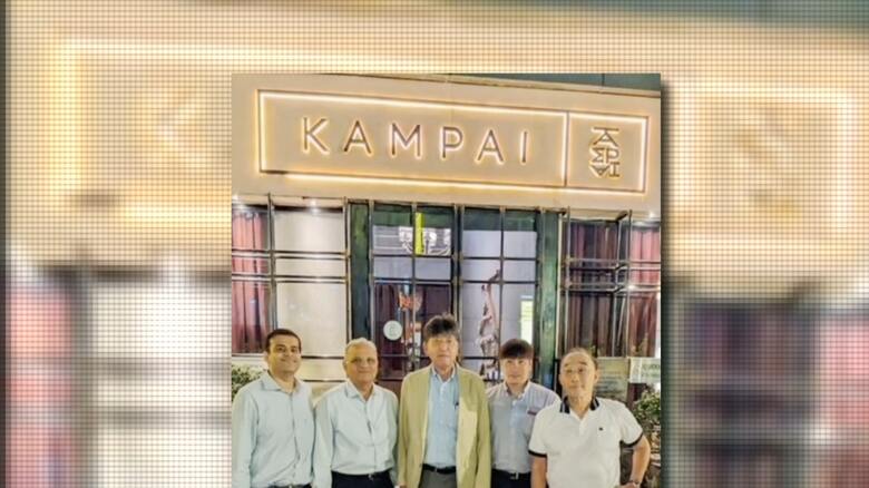 アバンティカさんが経営ずる日本食レストラン「KAMPAI」