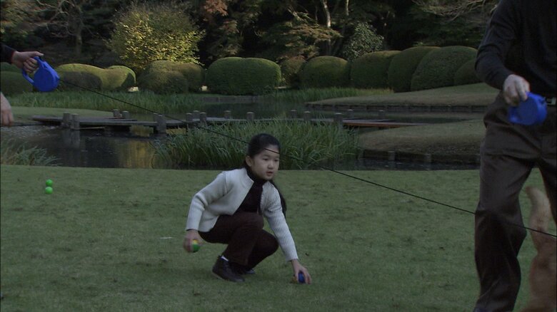 愛子さま6歳の誕生日映像にピッピとまりが登場　2007年11月　宮内庁提供