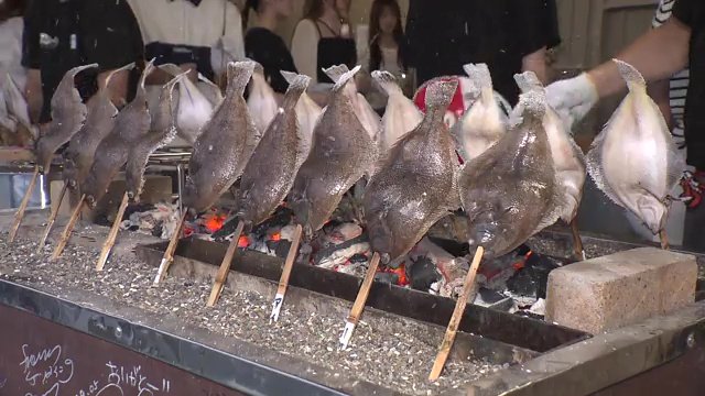 福島県相馬市・松川浦名物の「浜焼き」