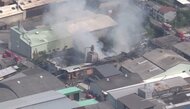 【速報】「黒煙があがり爆発音がした」木材加工会社で火災　消防…