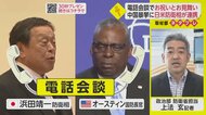日米の防衛大臣が電話会談で「お祝い」と「お見舞い」 中国の弾…
