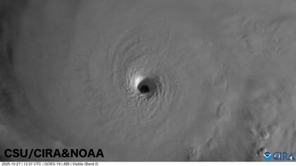 ハリケーン「メリッサ」がジャマイカ直撃へ　最強レベルの「カテゴリー5」