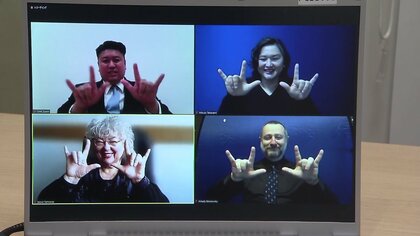 爆撃の音も聞こえず…「ろう者が孤立しないのは難しい」今求められる情報保障　ウクライナ侵攻から1年【岡山発】