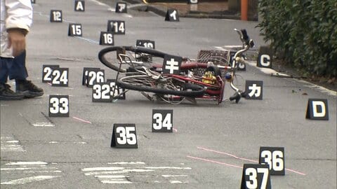 「大きな物音がした」生活道路でひき逃げか　路上で男性死亡　自転車と倒れた状態で発見　埼玉・新座市