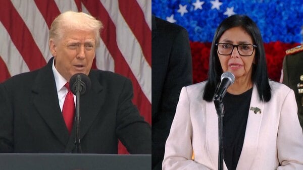ベネズエラ・マドゥロ大統領拘束前にロドリゲス暫定大統領が米トランプ