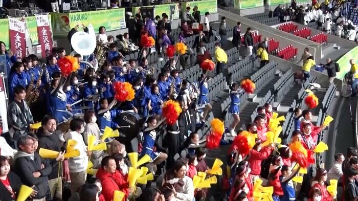 茨城・明秀学園日立高校の応援団