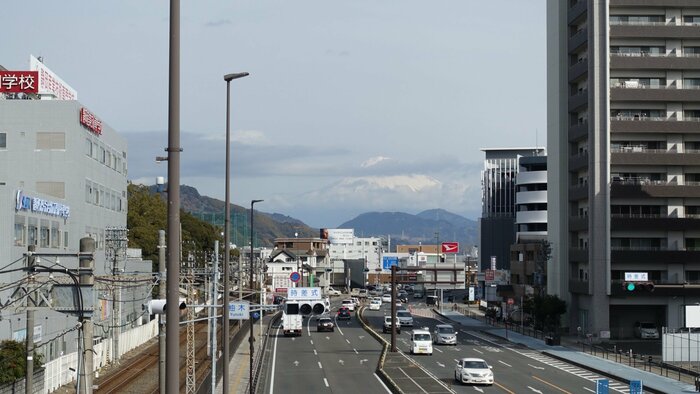 晴れの日が多く、富士山も見えるという(提供:成瀬さん)