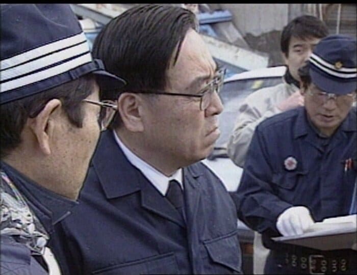 銃撃された国松警察庁長官(当時)
