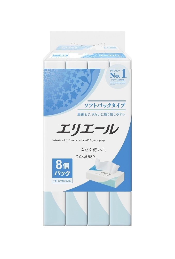 エリエール ティシュー ソフトパック(画像提供:大王製紙)