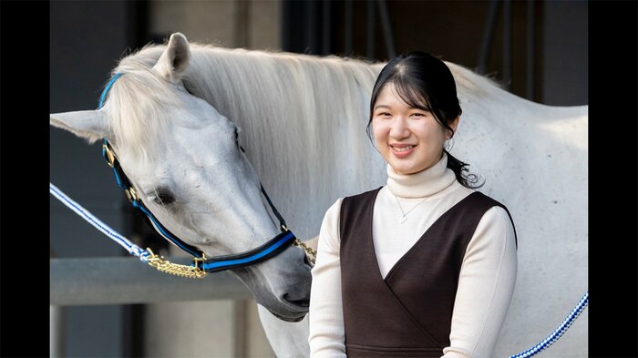 11月21日撮影(皇居・車馬課主馬班厩舎)宮内庁提供