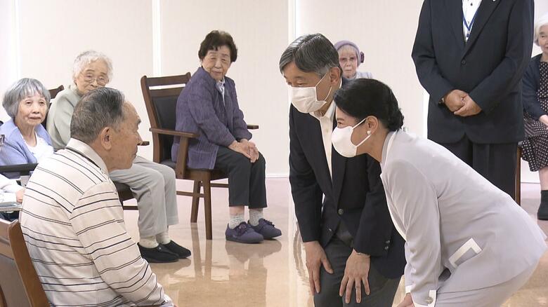天皇皇后両陛下が原爆養護ホームへ…「二度と戦争が無いように」高齢の被爆者と交流　広島での日程終了｜FNNプライムオンライン