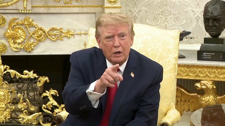 トランプ大統領「イランと協議する予定ない」ホルムズ海峡は開放されていると主張するも隔たり大きく先行き不透明｜FNNプライムオンライン