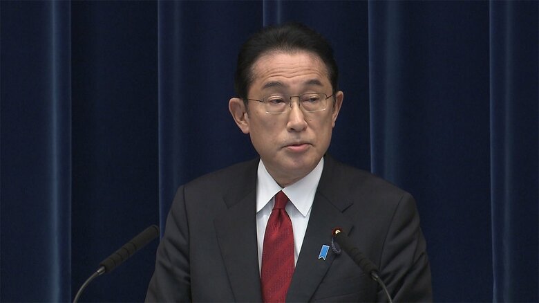 【速報】岸田首相会見　「非道な行為の責任を問う」