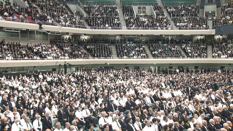 全国戦没者追悼式（東京・千代田区）